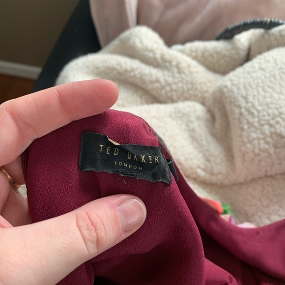 Ted Baker Watercolor Bodycon Dress - Picture 6 of 6